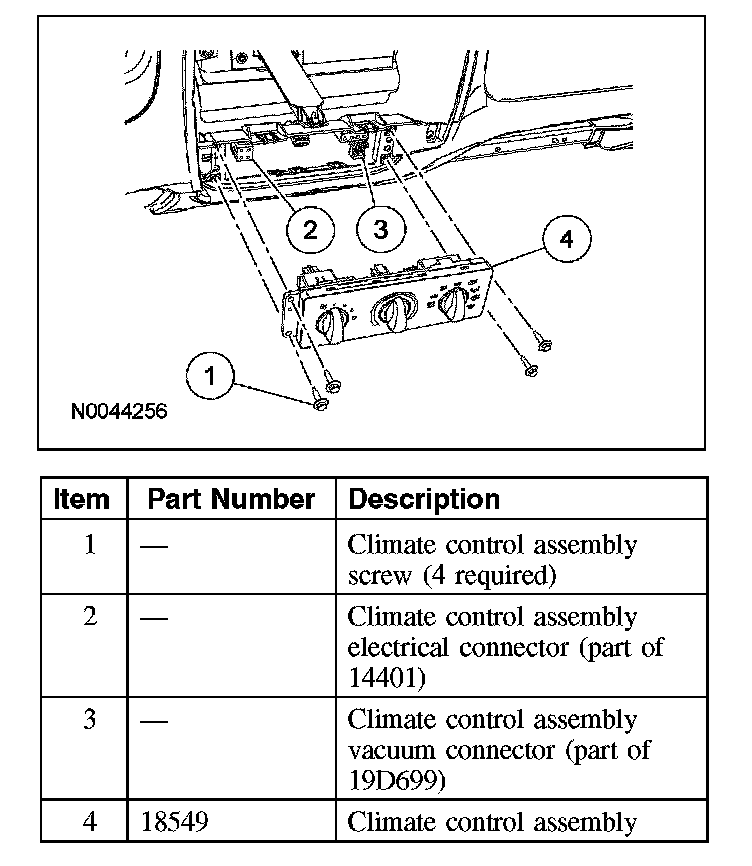 Factory service manual diagram
