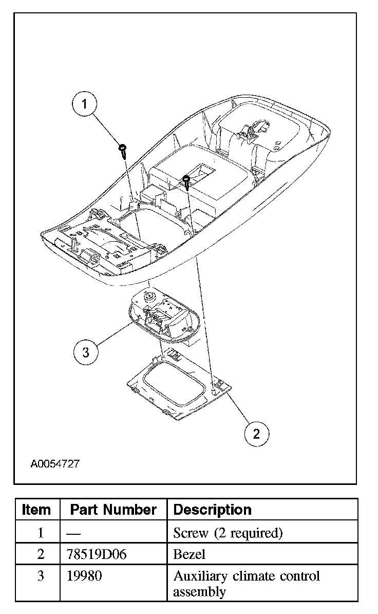Factory service manual diagram