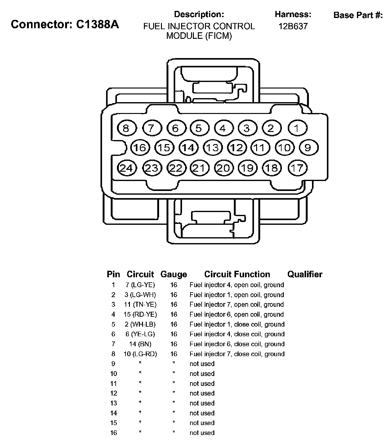 Factory service manual diagram