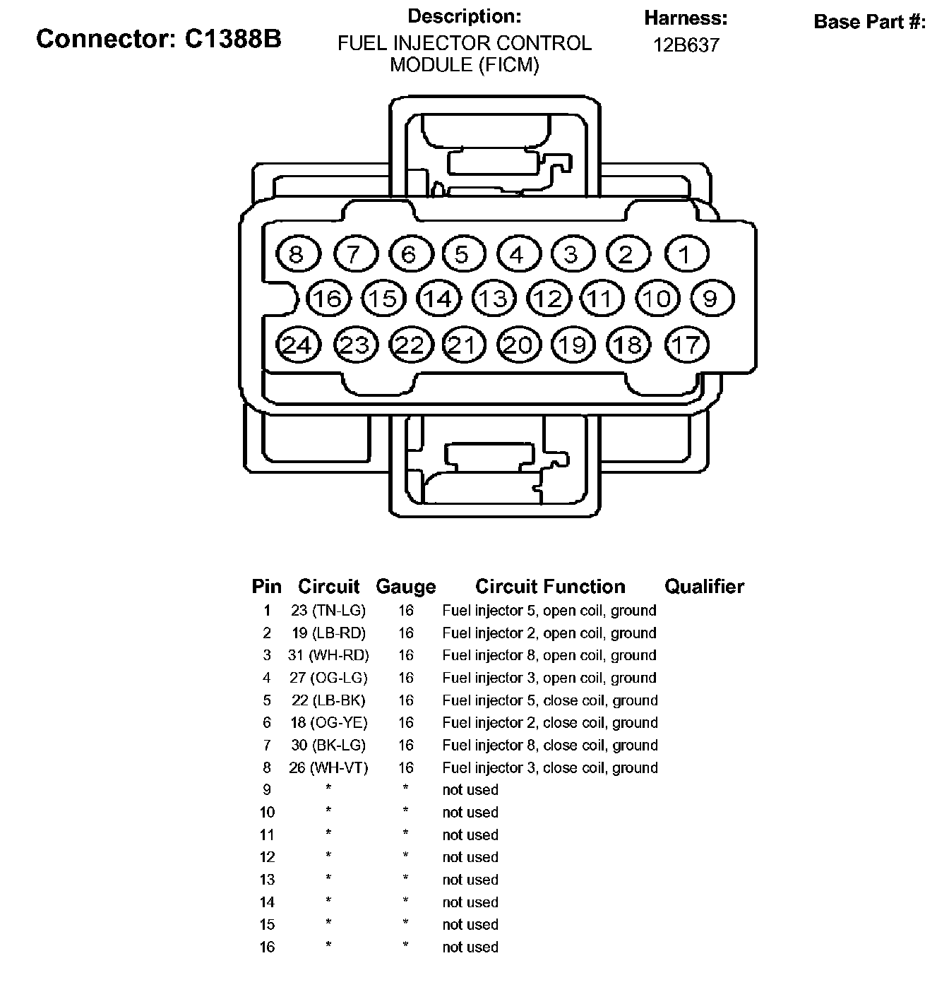 Factory service manual diagram
