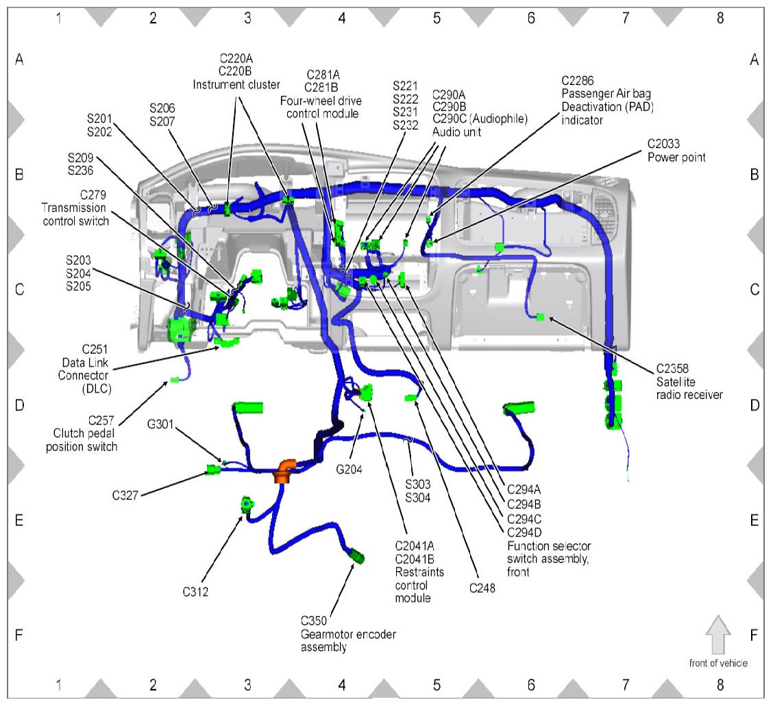 Factory service manual diagram