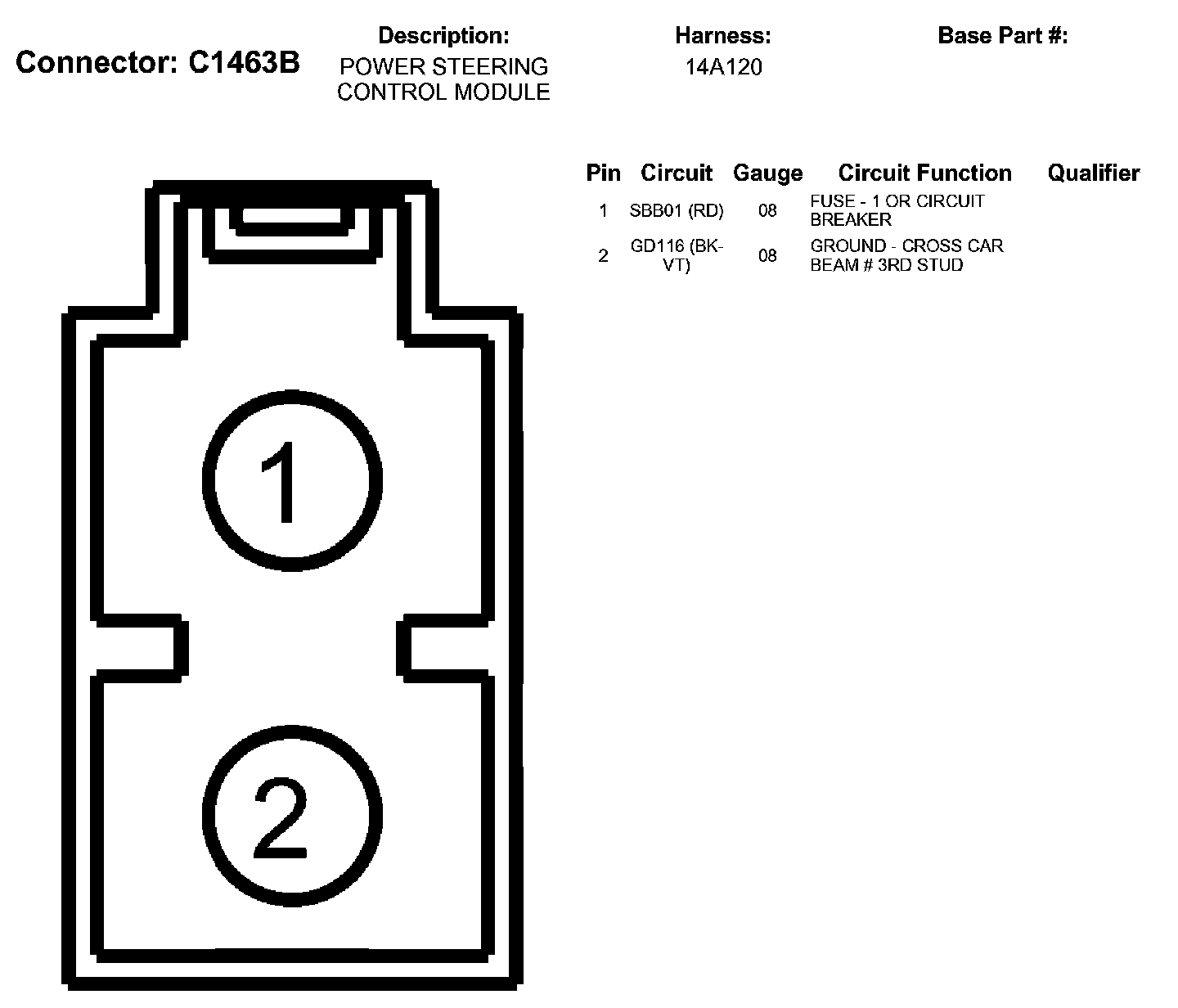 Factory service manual diagram