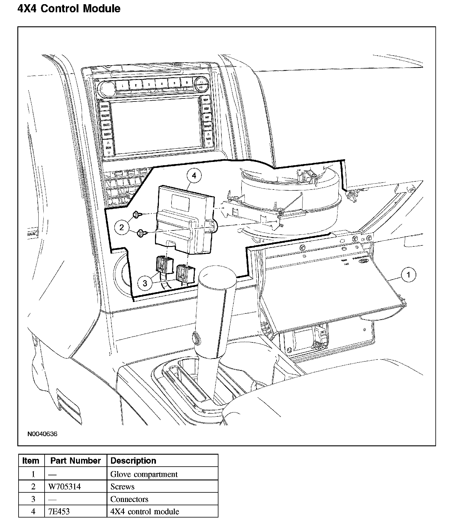 Factory service manual diagram