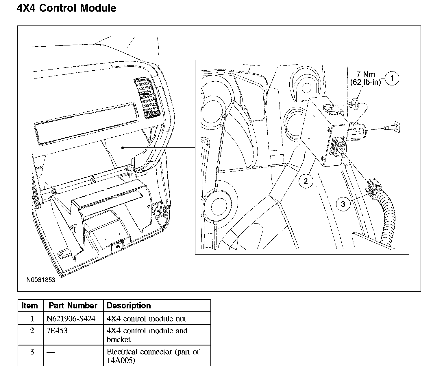 Factory service manual diagram