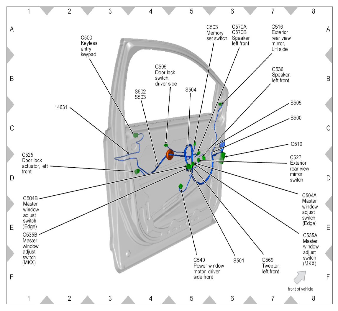 Factory service manual diagram