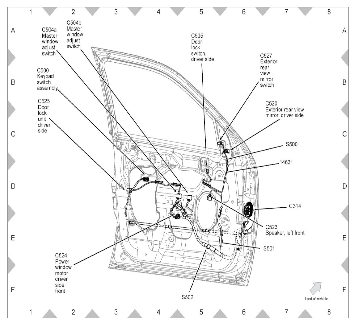 Factory service manual diagram