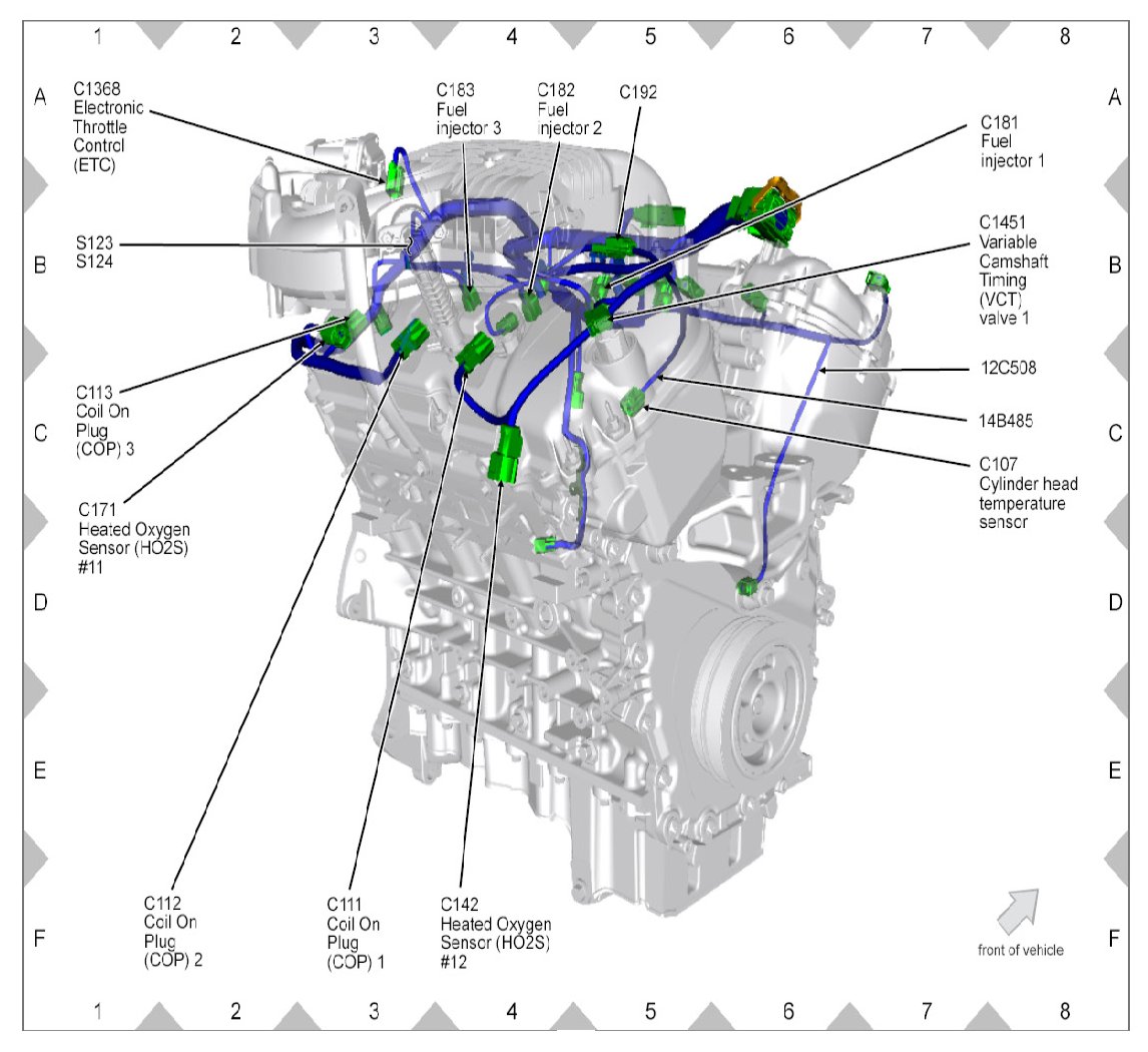 Factory service manual diagram