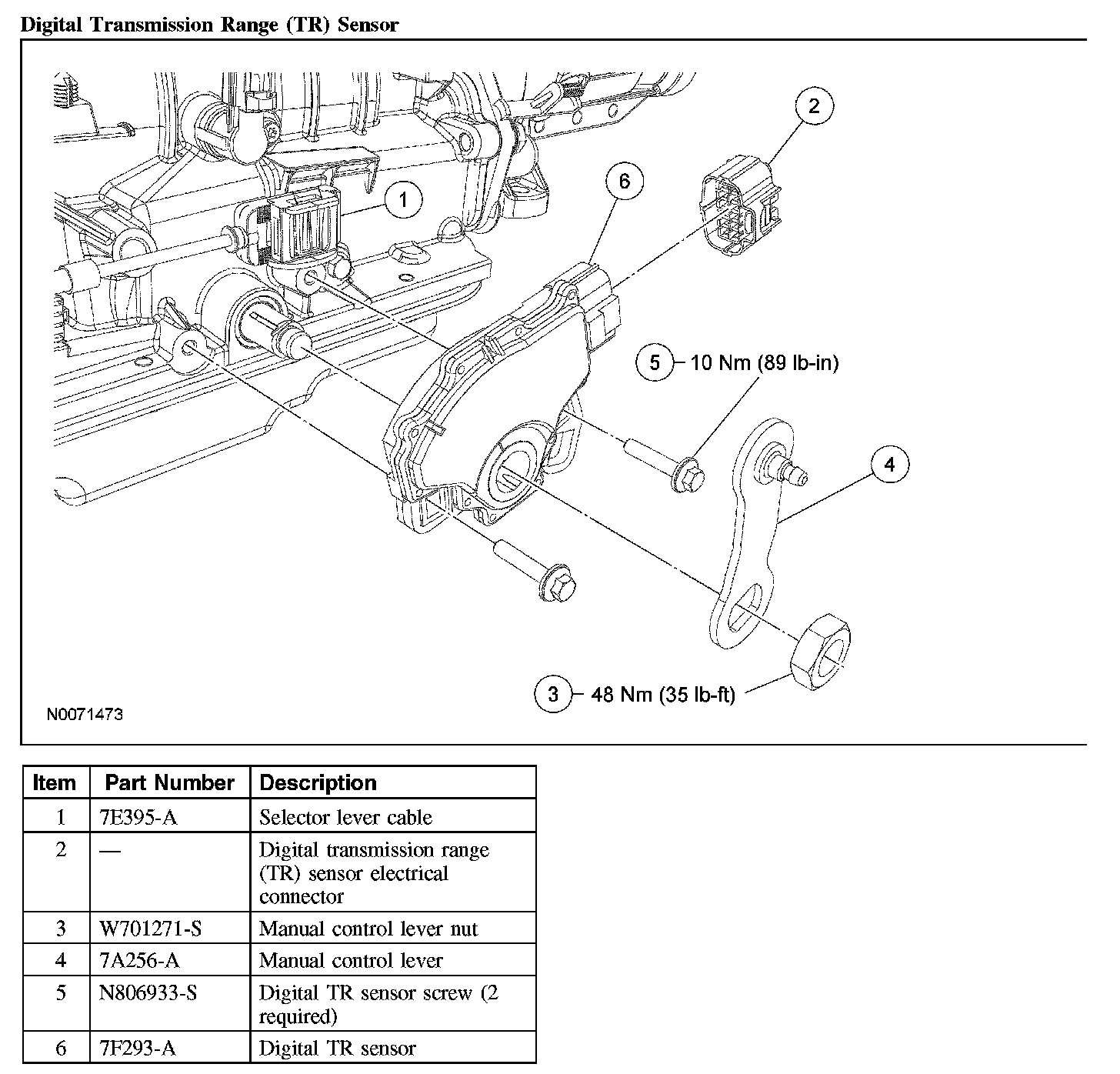 Factory service manual diagram