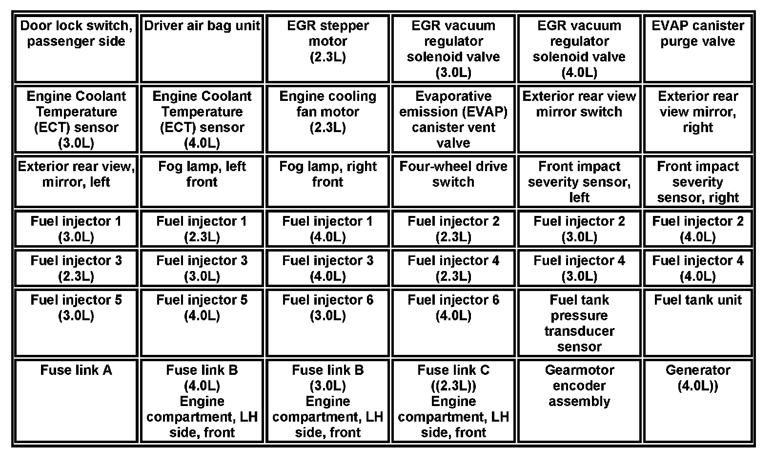 Factory service manual diagram