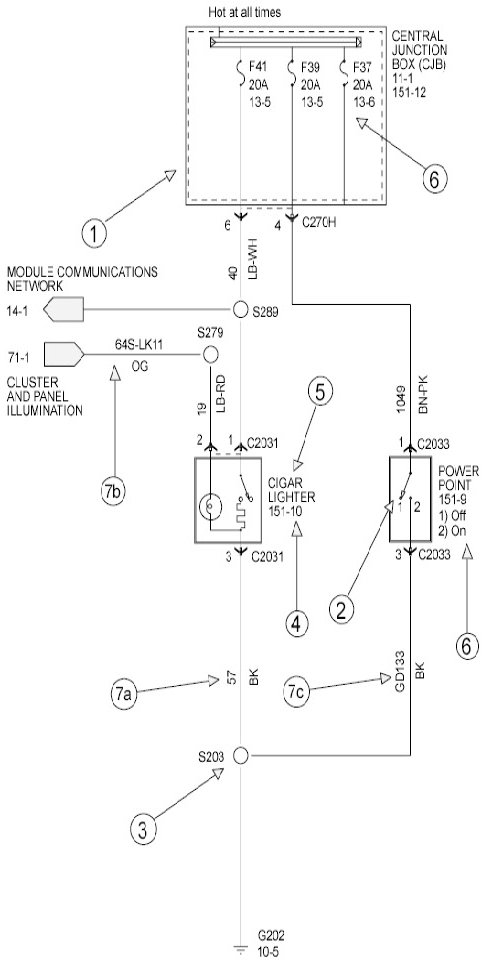 Factory service manual diagram