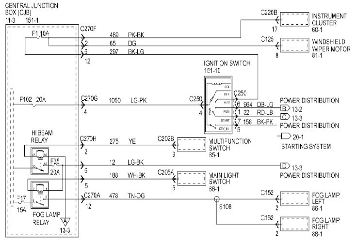 Factory service manual diagram