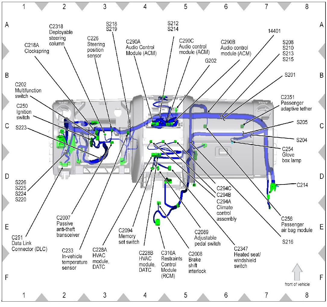 Factory service manual diagram