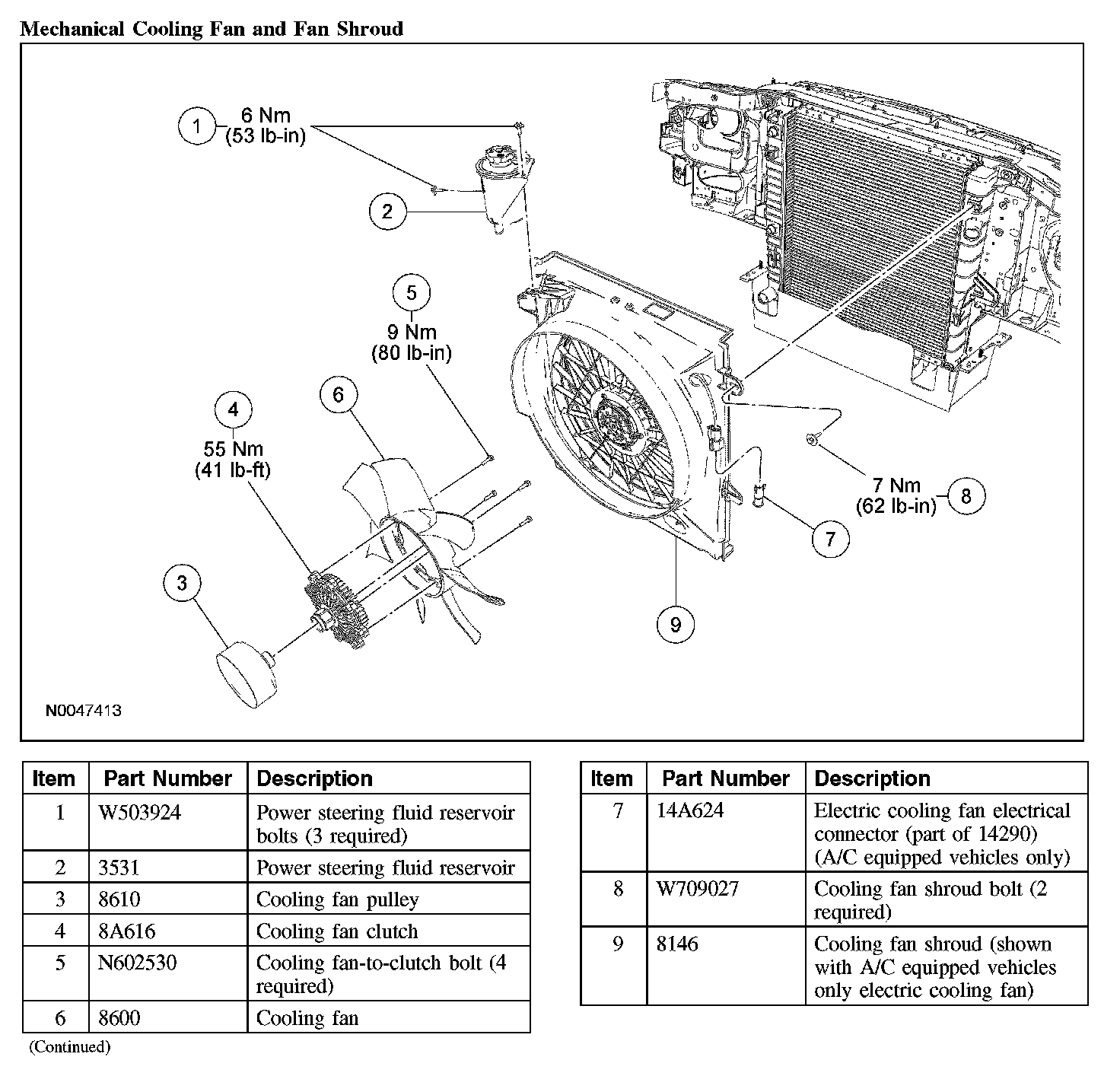 Factory service manual diagram
