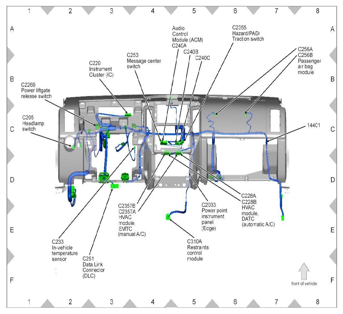 Factory service manual diagram