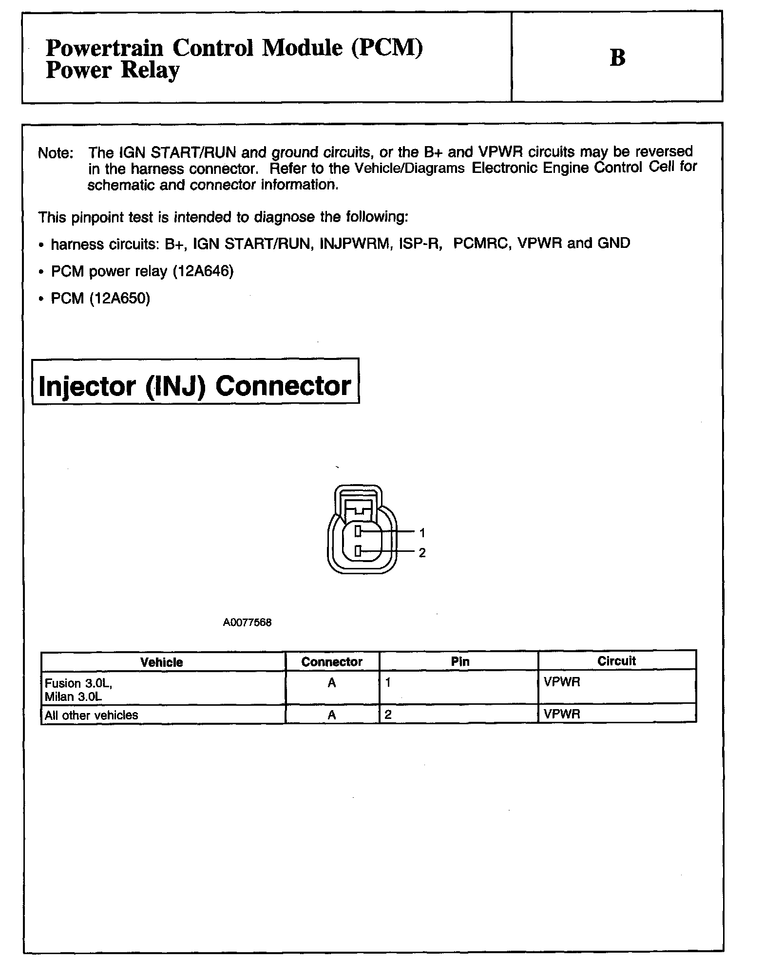 Factory service manual diagram