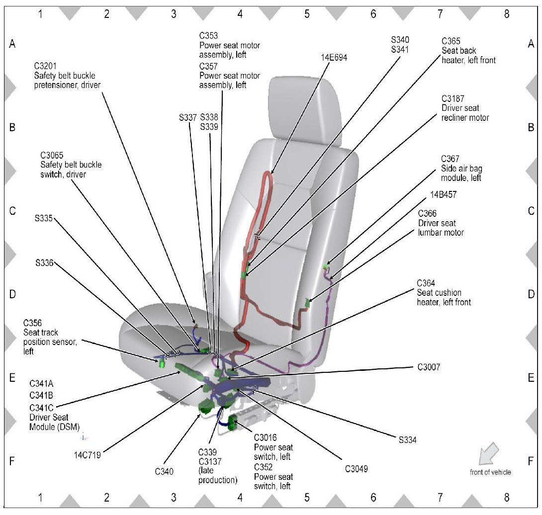 Factory service manual diagram
