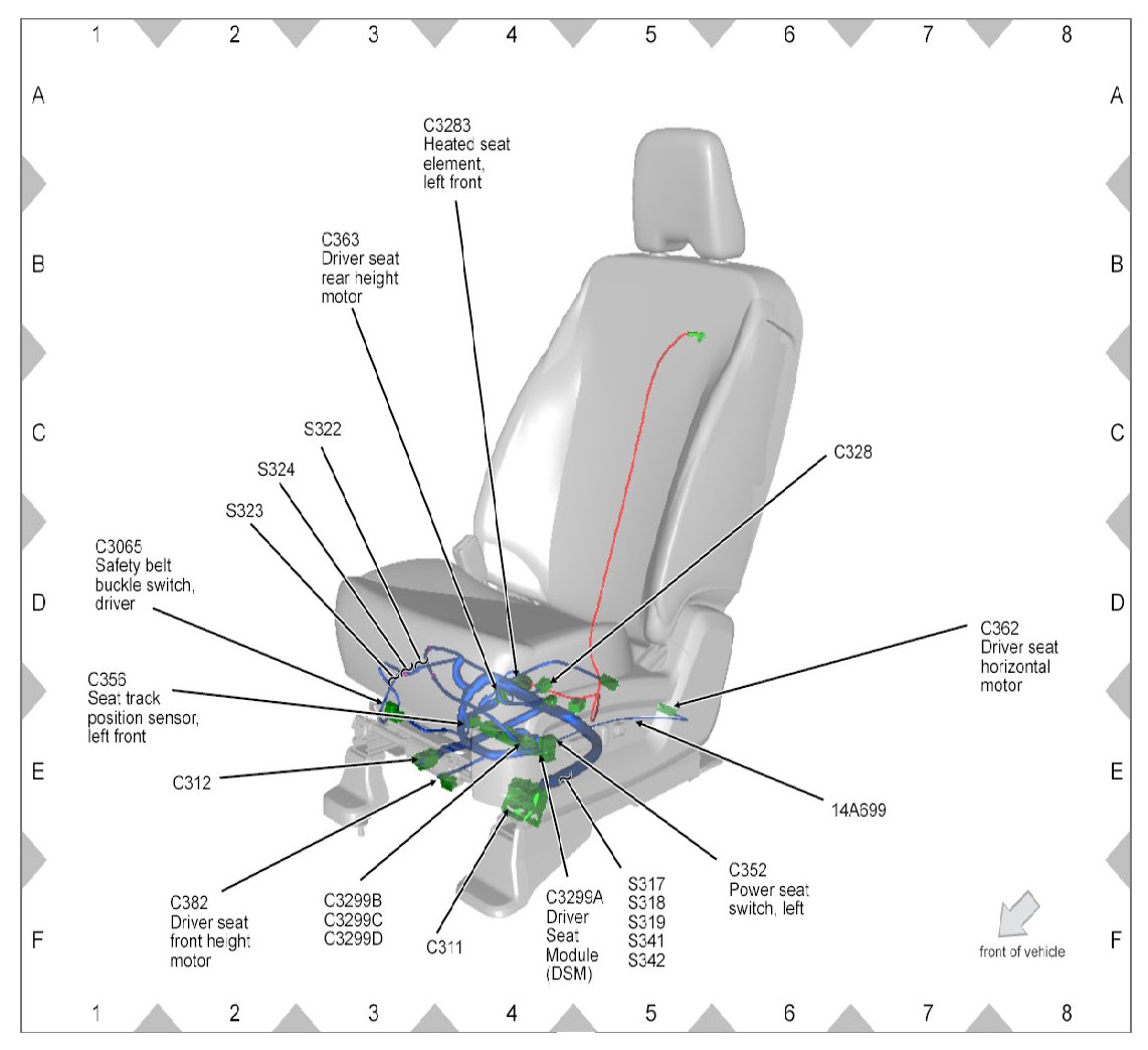 Factory service manual diagram