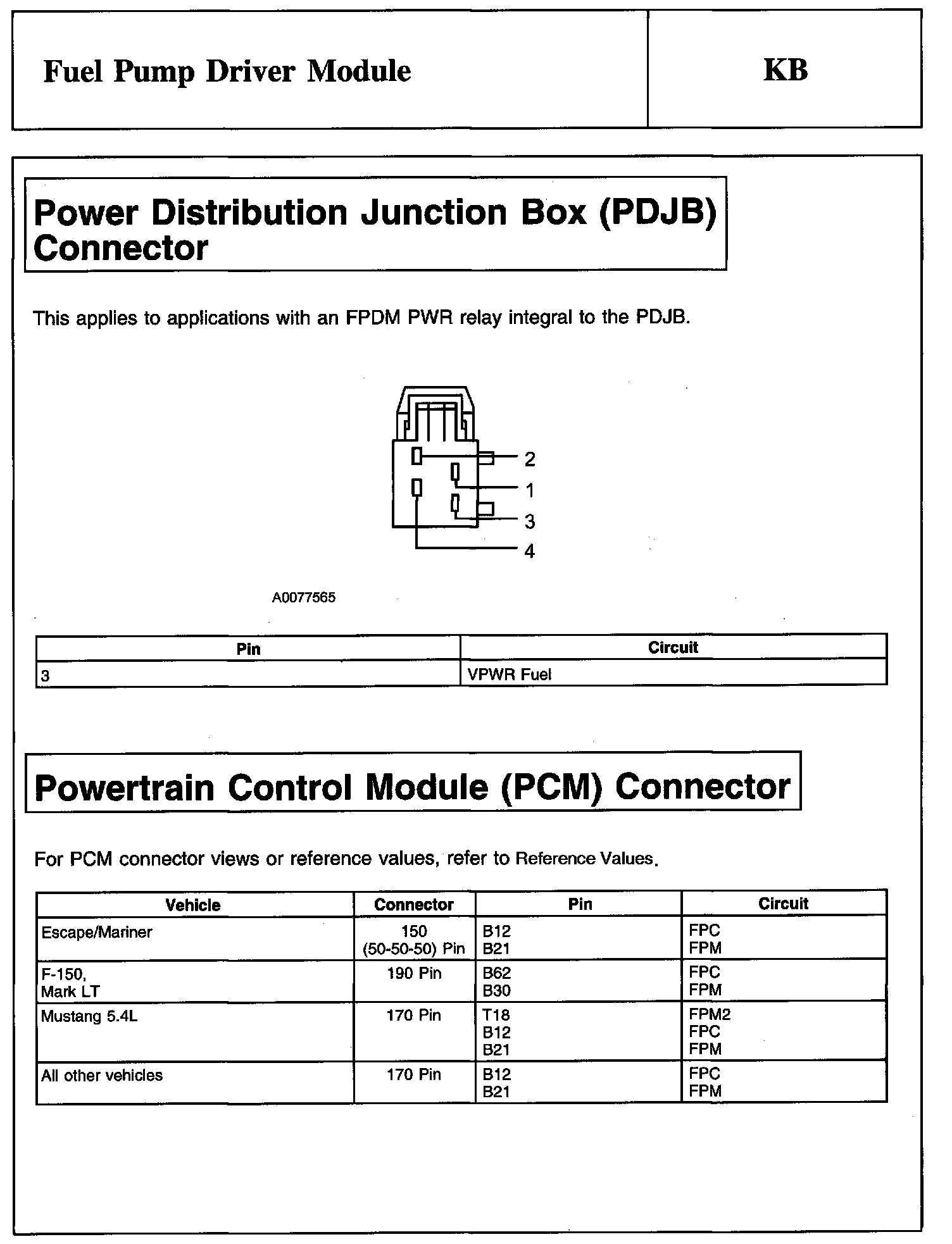 Factory service manual diagram