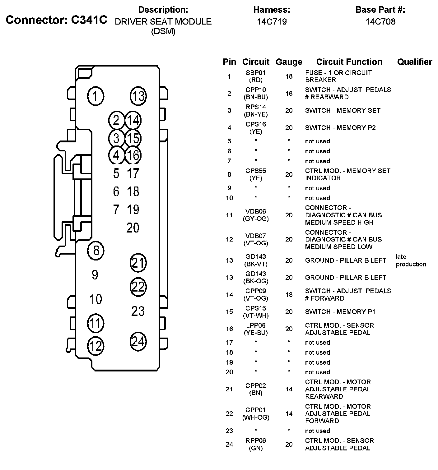 Factory service manual diagram