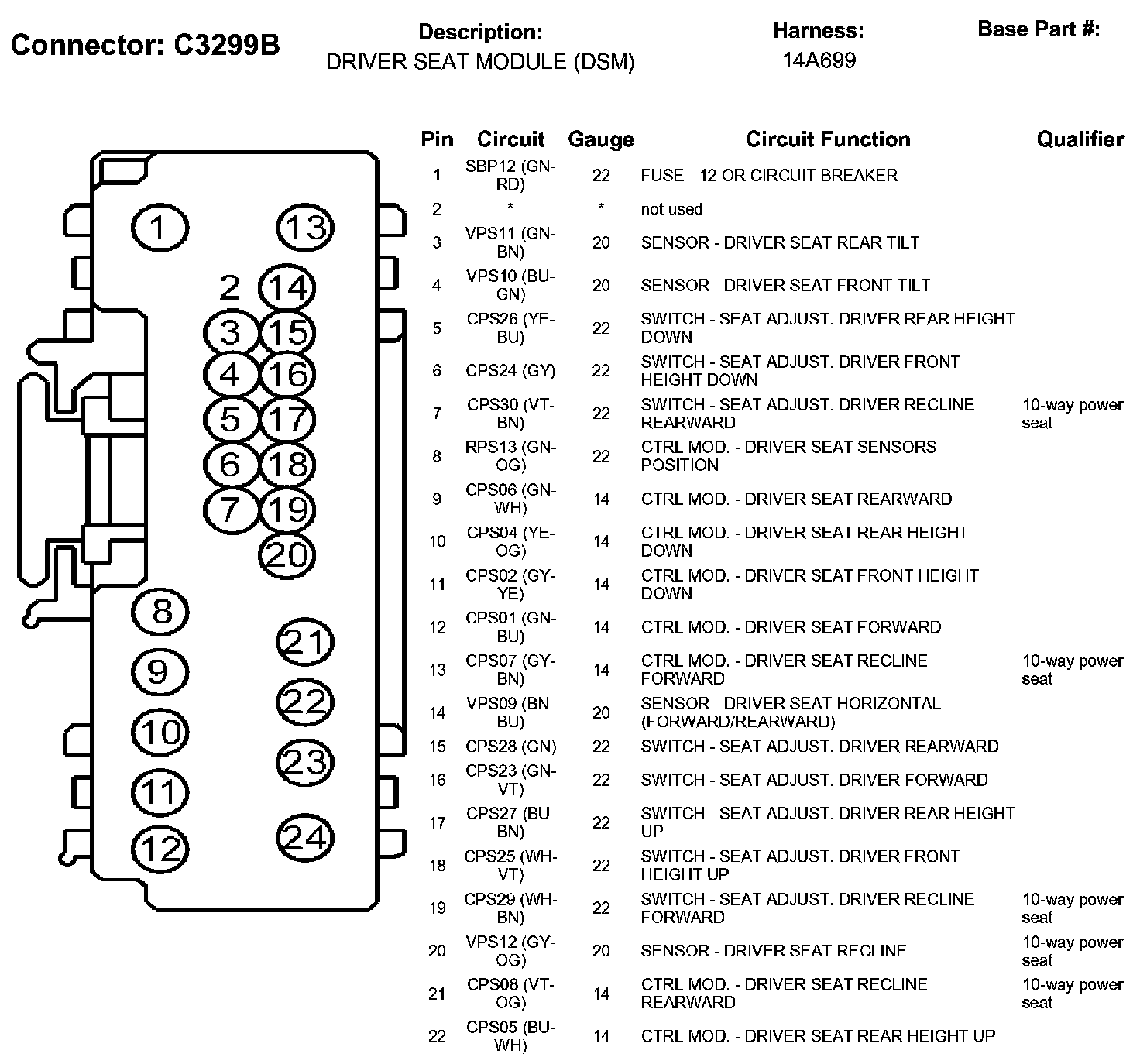 Factory service manual diagram