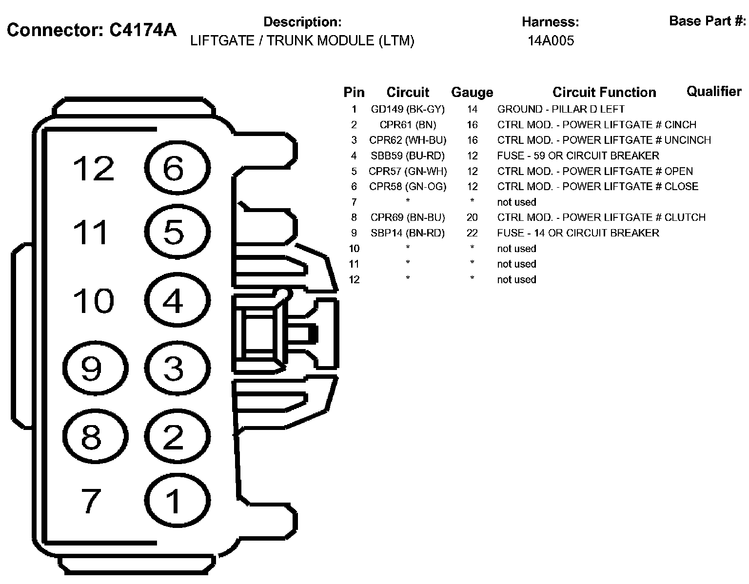 Factory service manual diagram