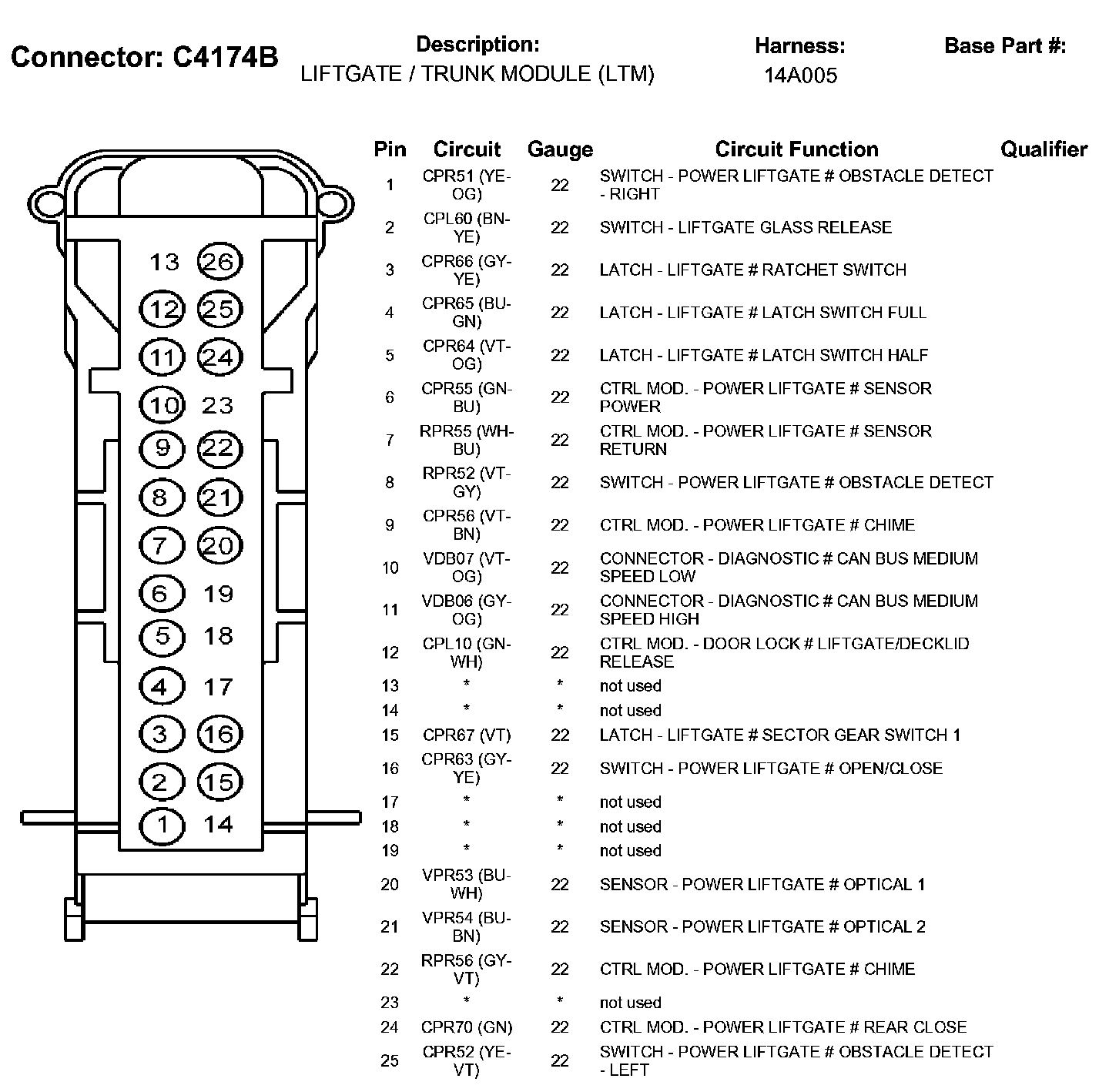 Factory service manual diagram