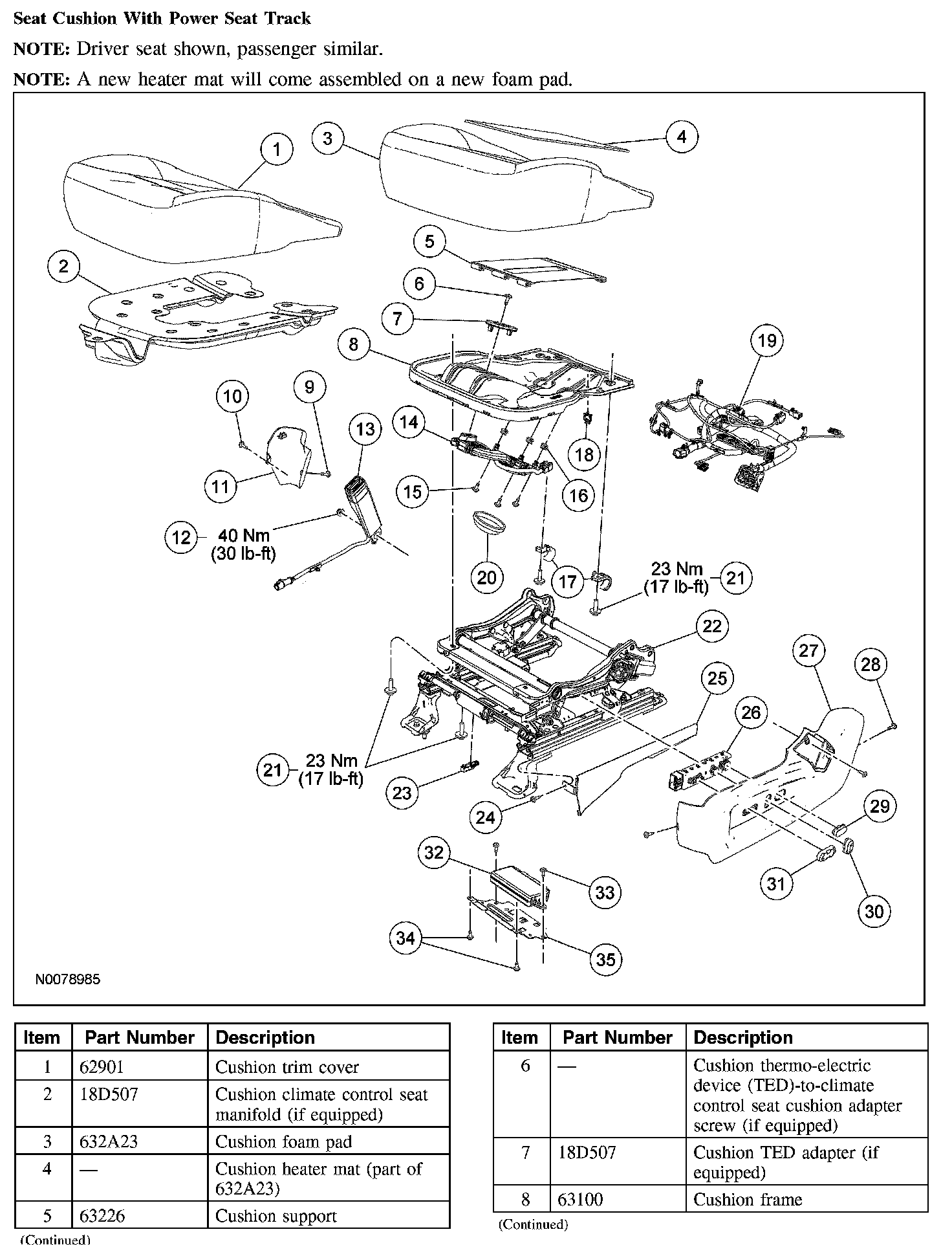 Factory service manual diagram