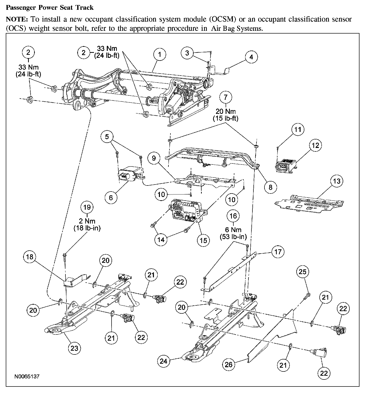 Factory service manual diagram