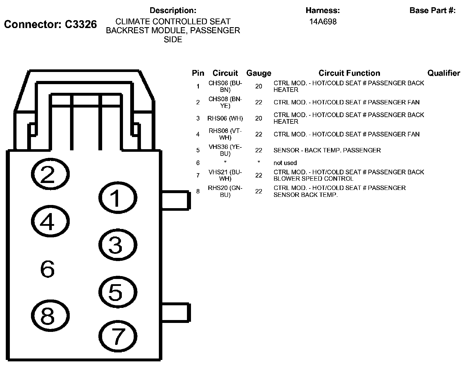 Factory service manual diagram