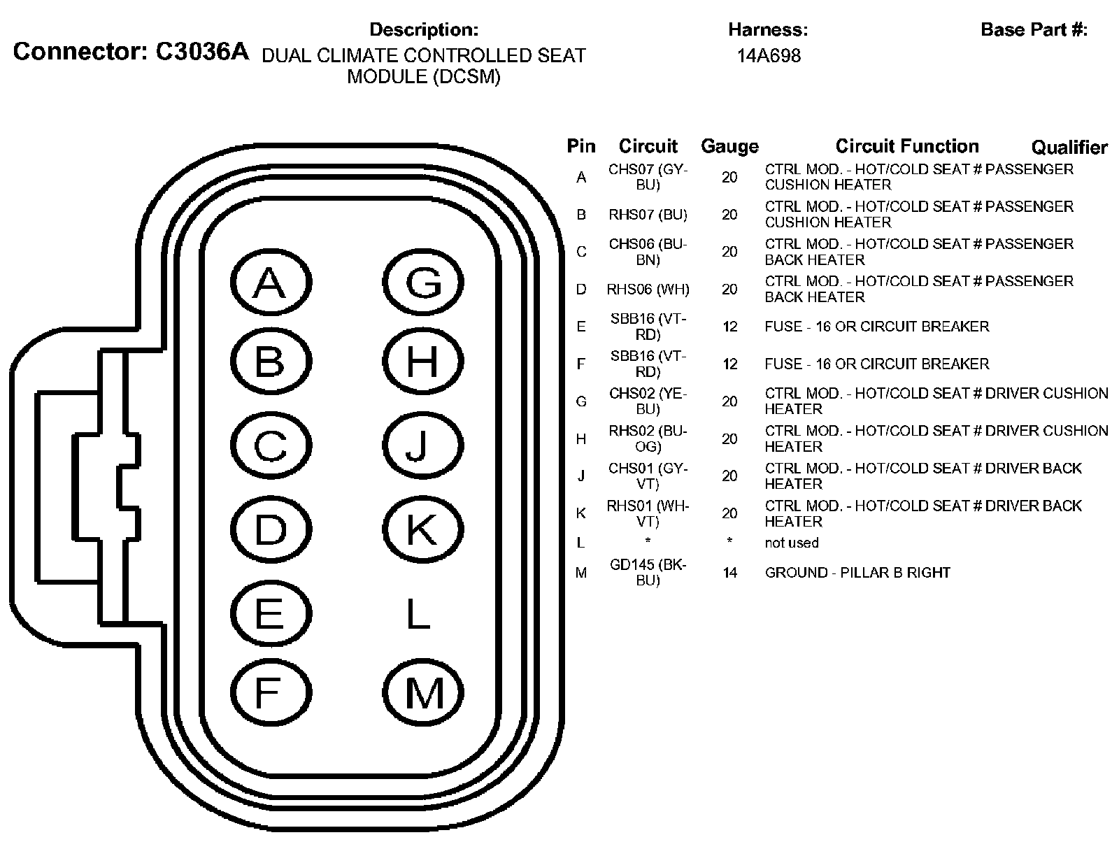 Factory service manual diagram