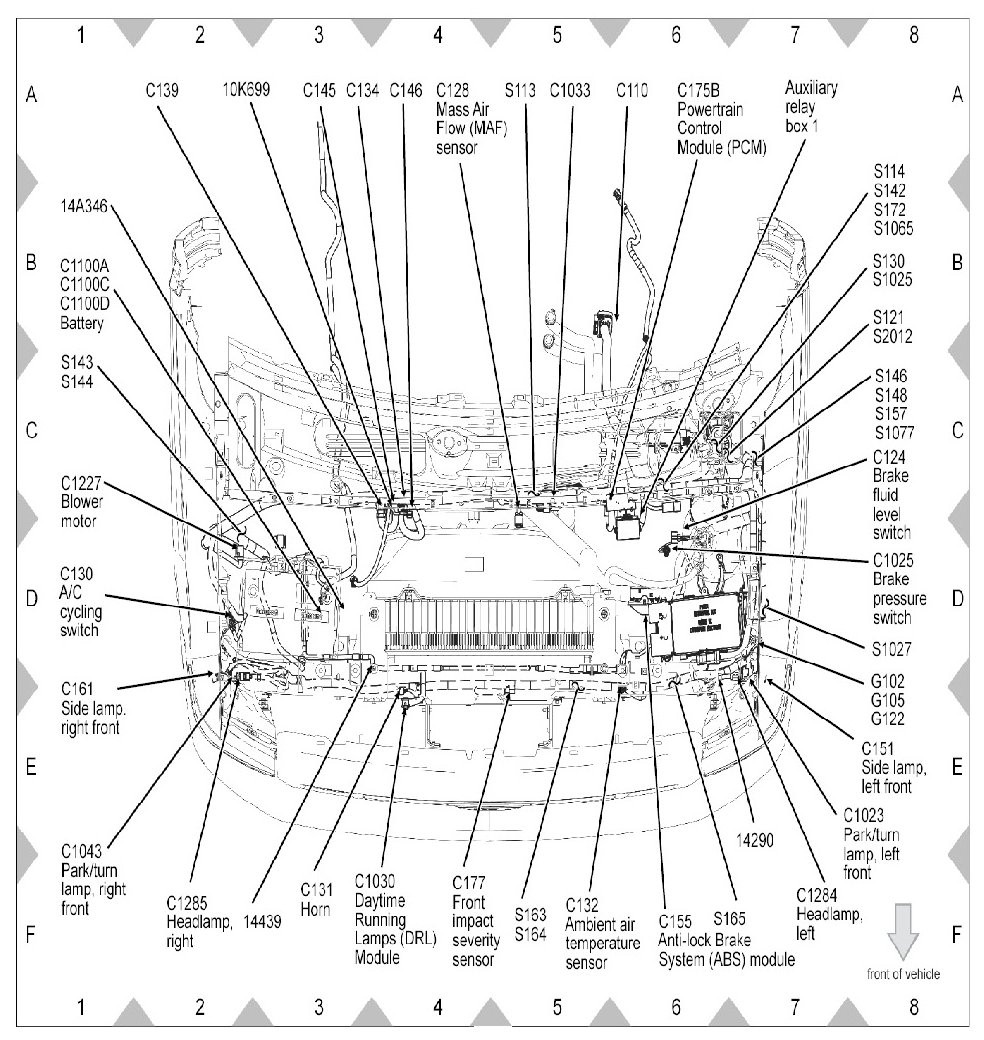 Factory service manual diagram