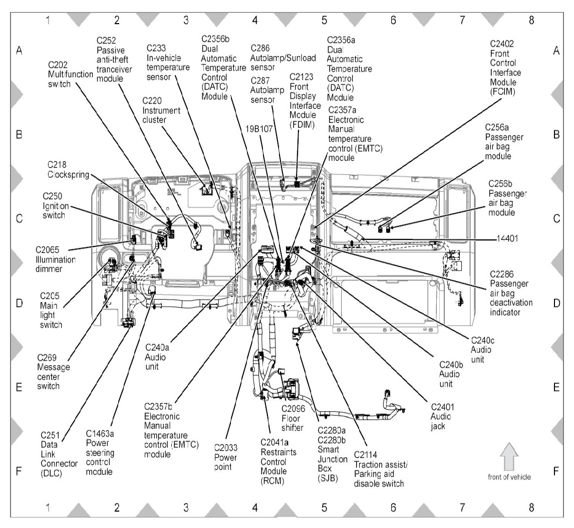 Factory service manual diagram