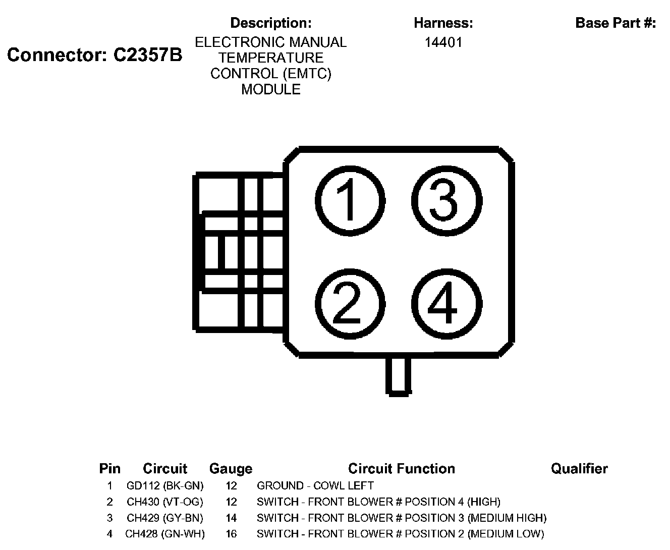 Factory service manual diagram