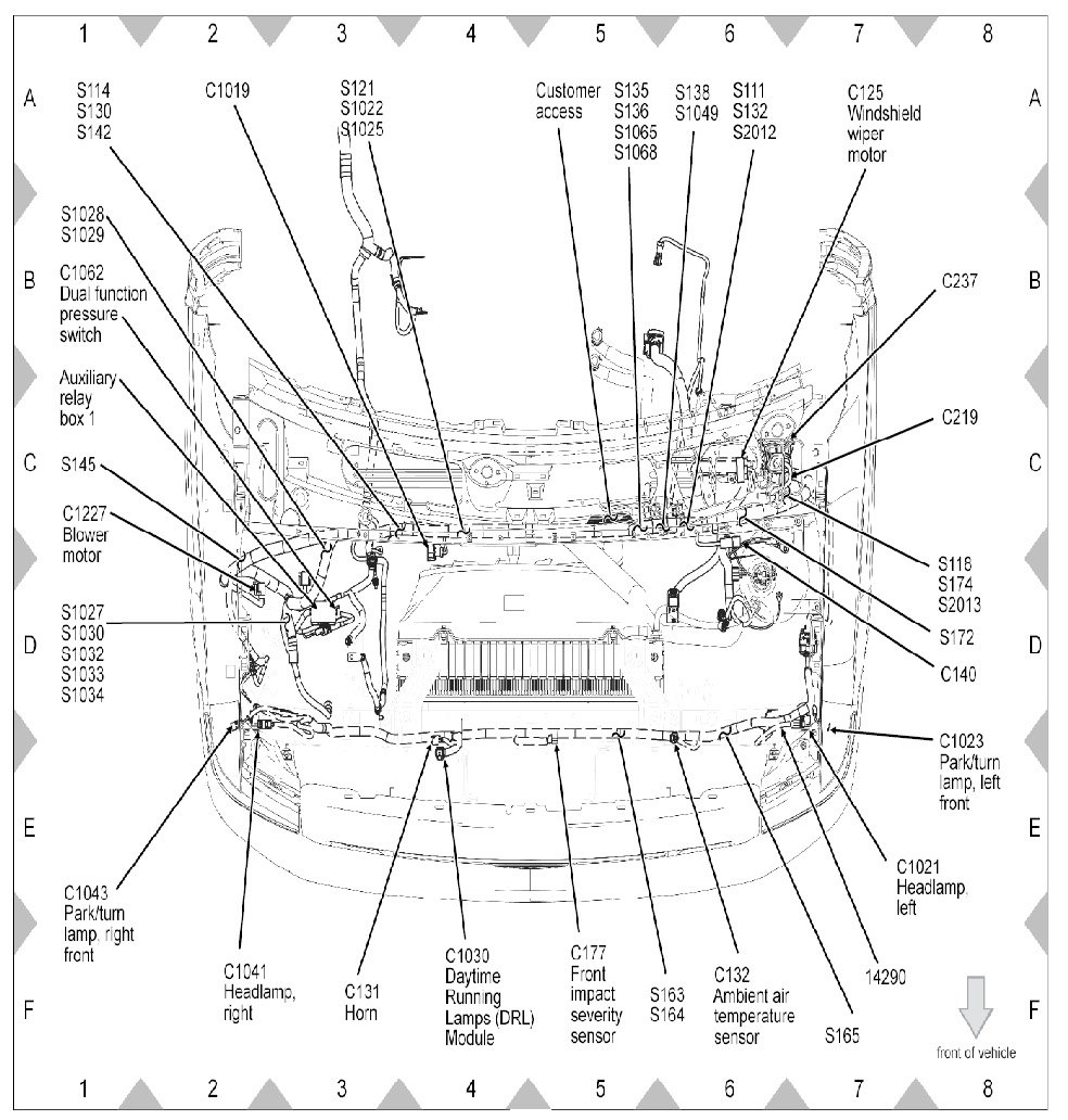 Factory service manual diagram