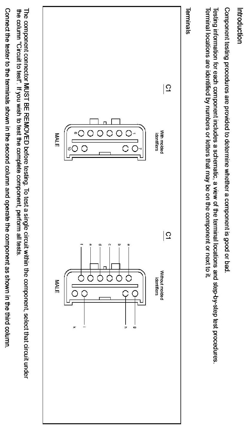 Factory service manual diagram