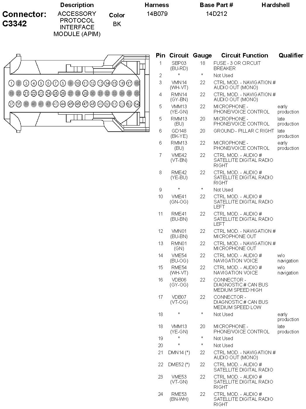 Factory service manual diagram