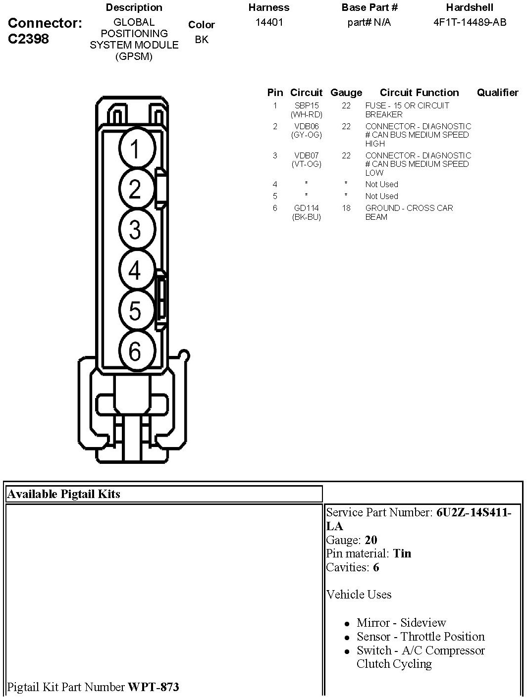 Factory service manual diagram