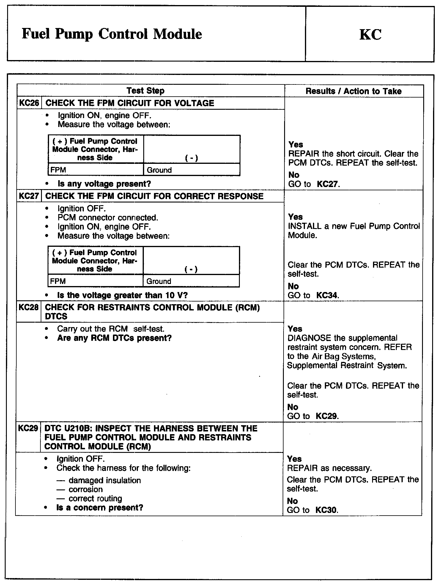 Factory service manual diagram