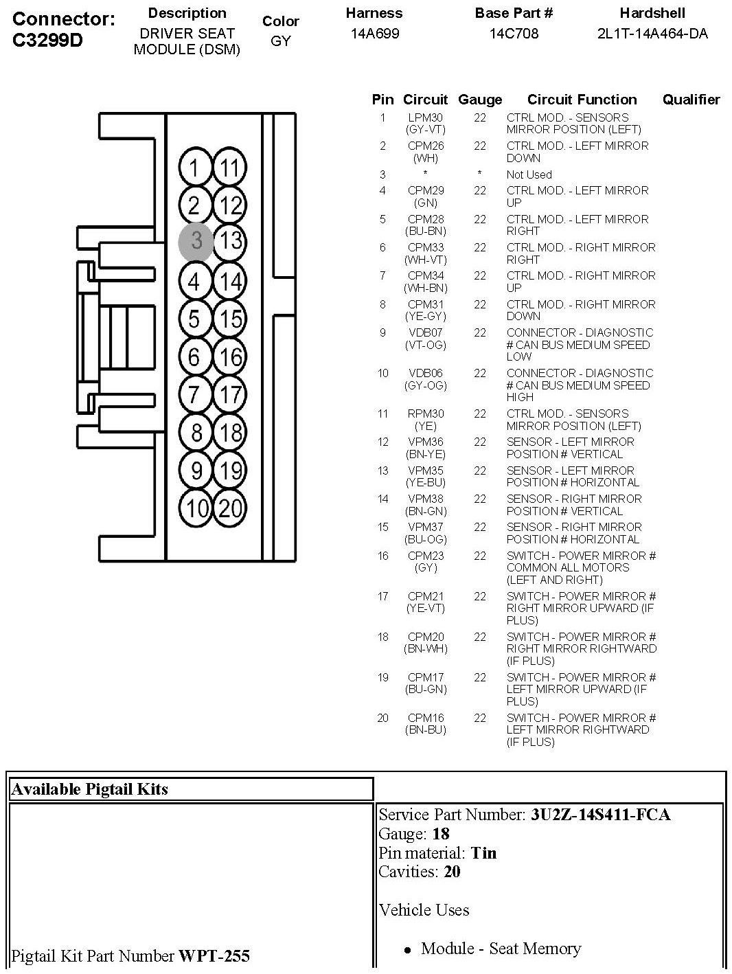Factory service manual diagram
