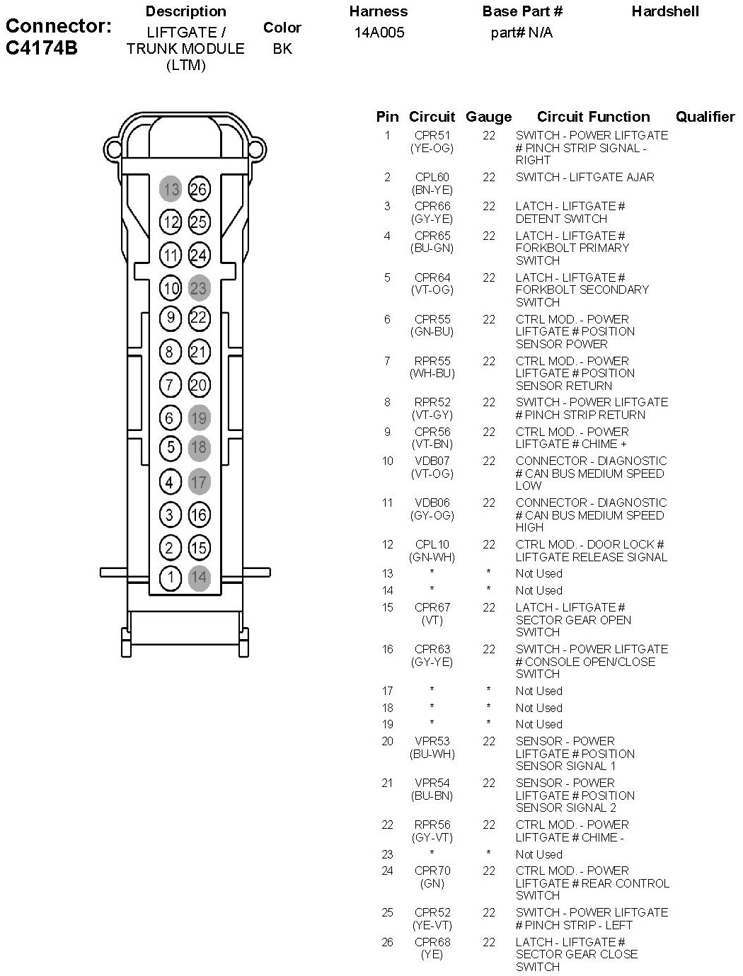 Factory service manual diagram