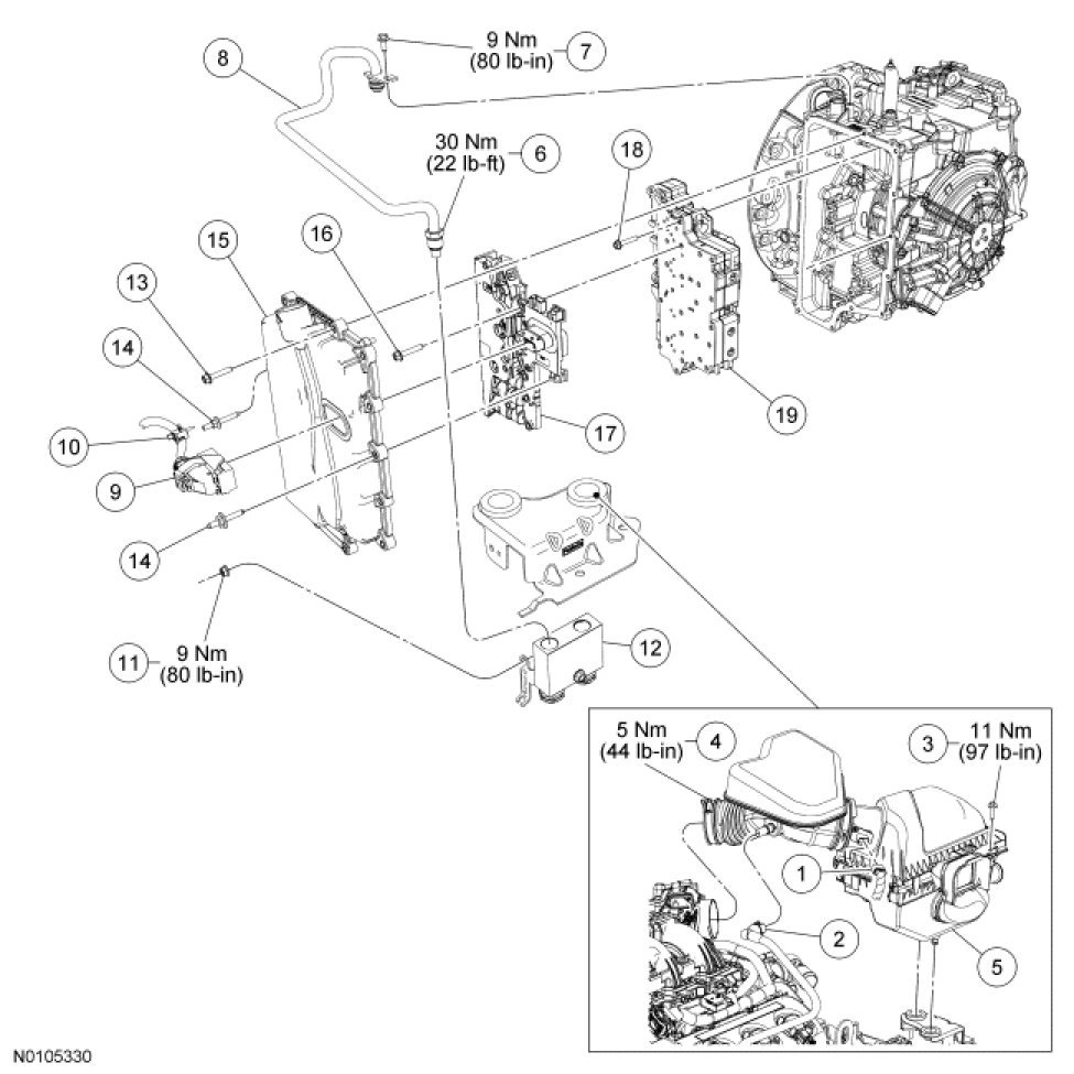 Factory service manual diagram