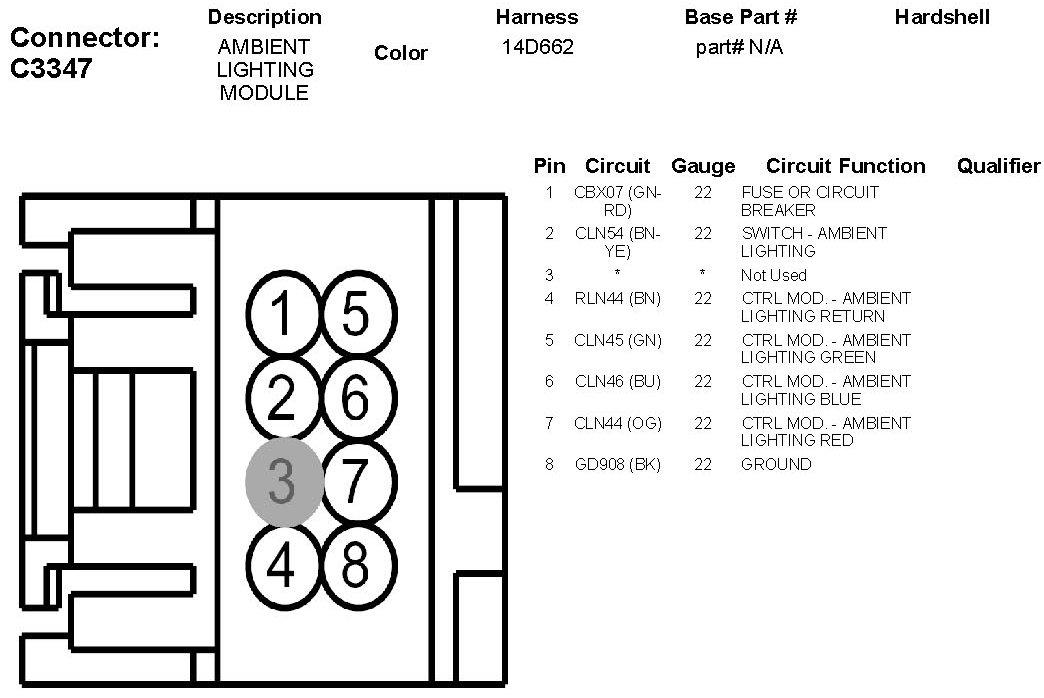 Factory service manual diagram