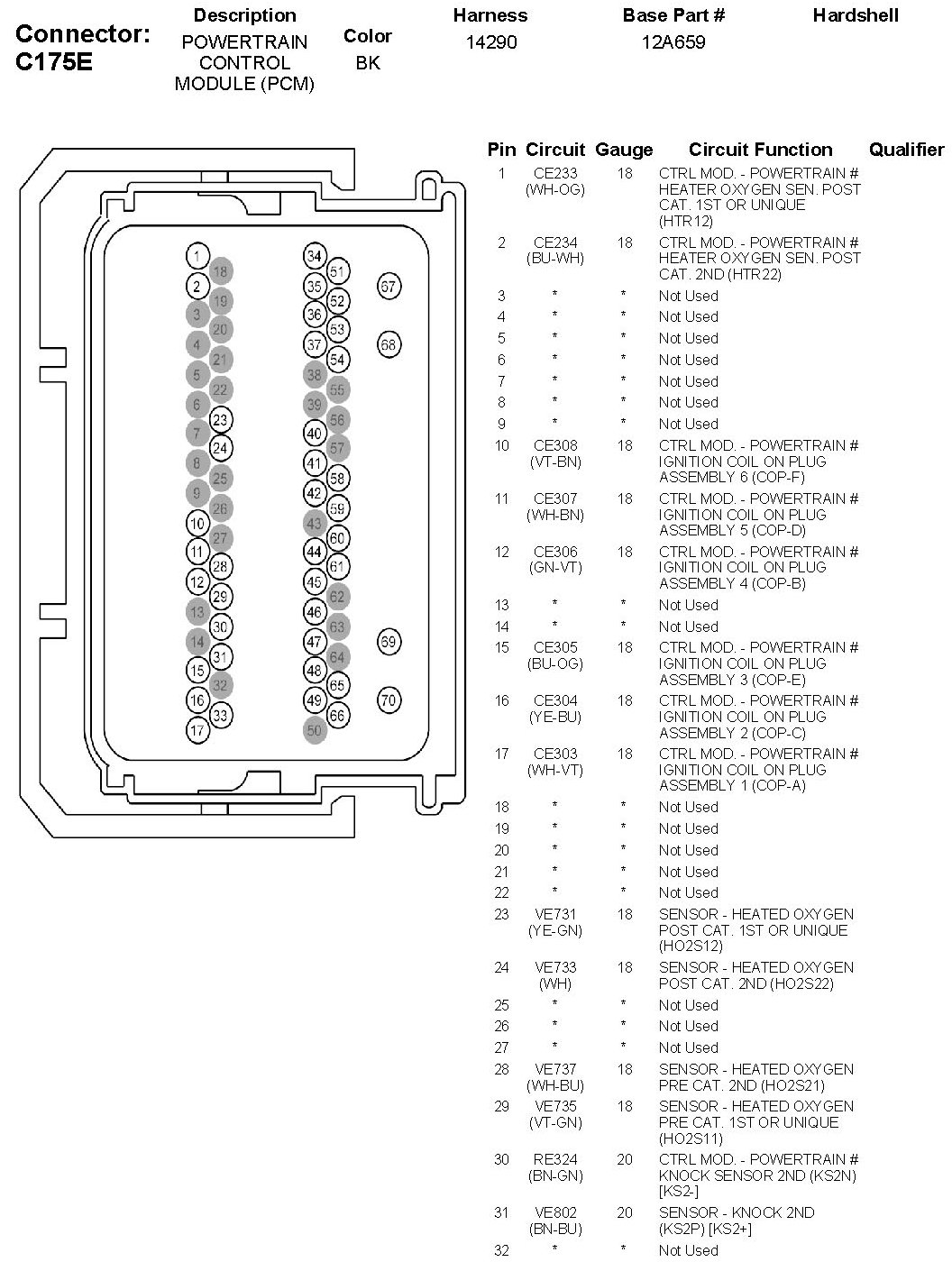 Factory service manual diagram
