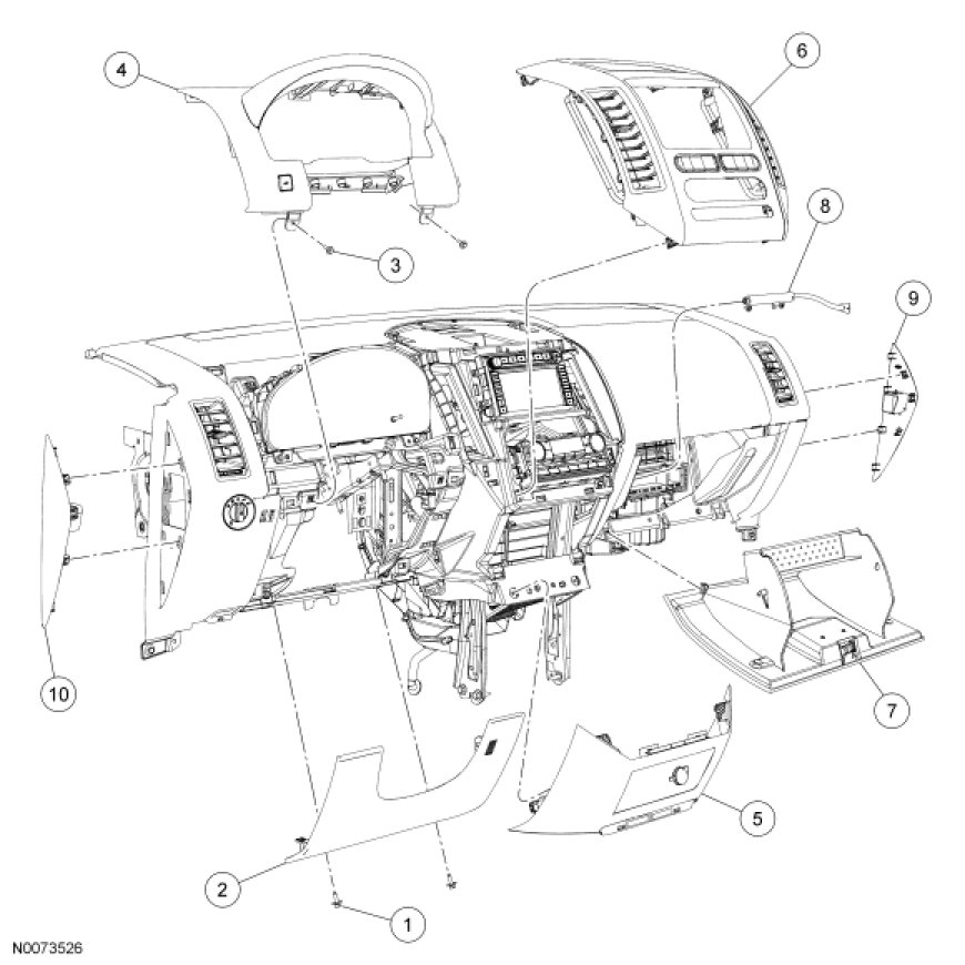 Factory service manual diagram