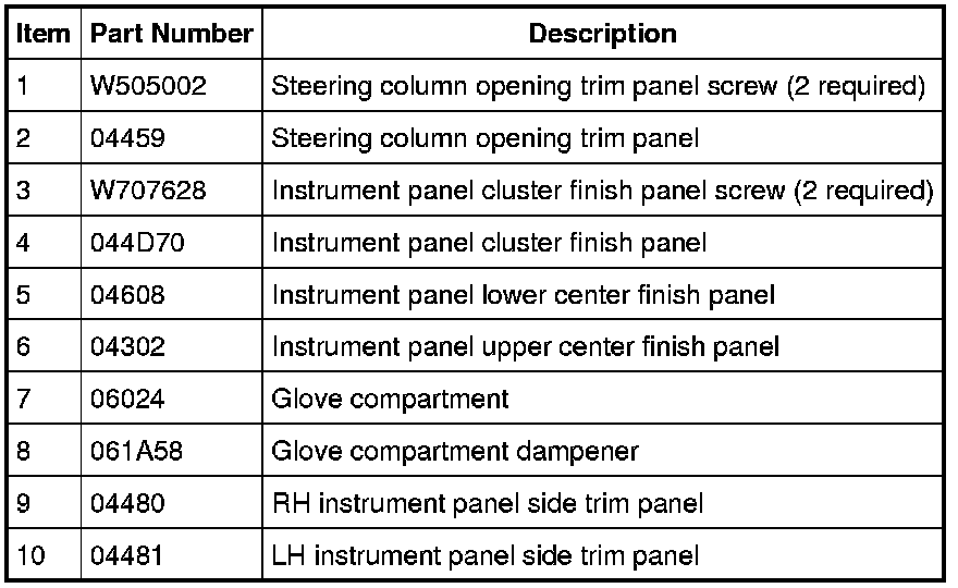Factory service manual diagram