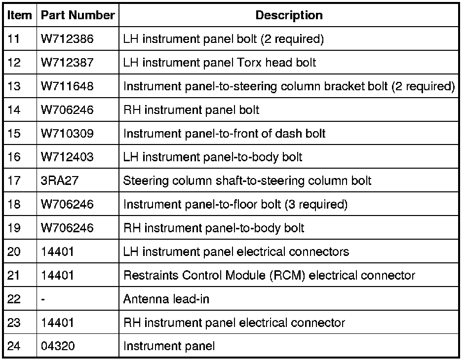 Factory service manual diagram
