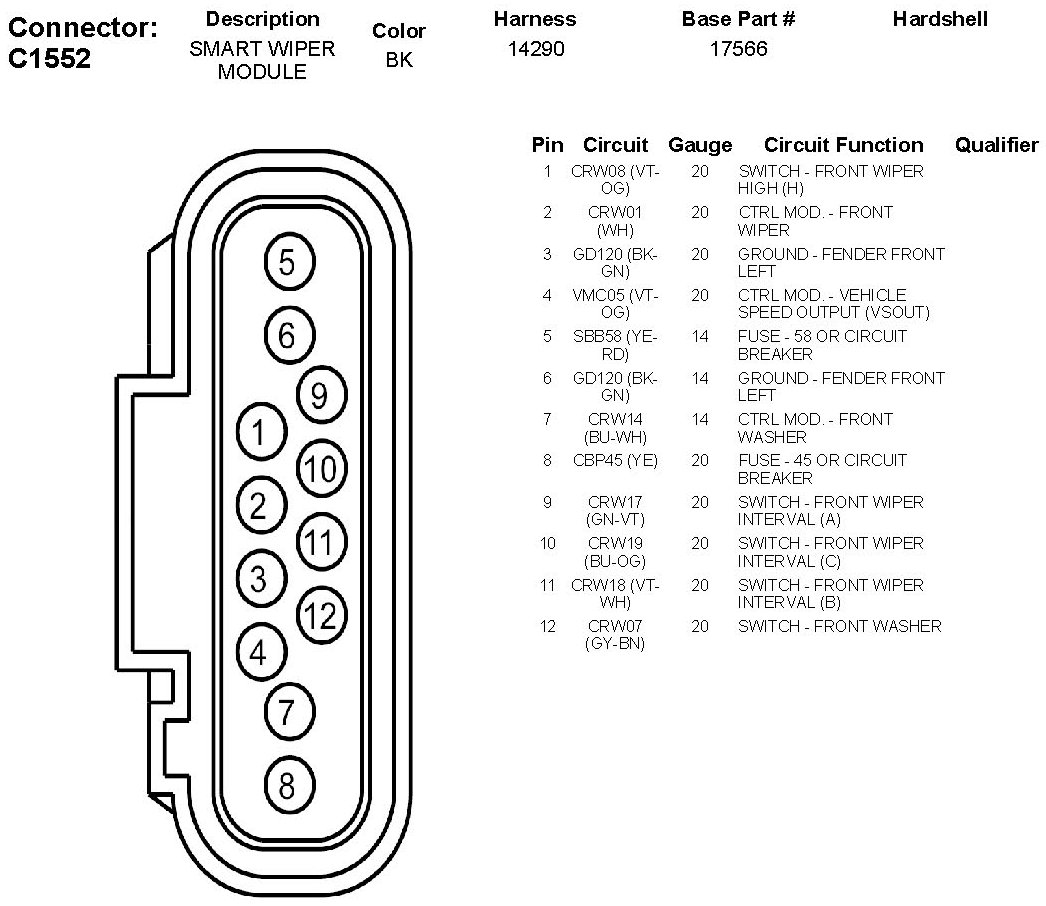 Factory service manual diagram