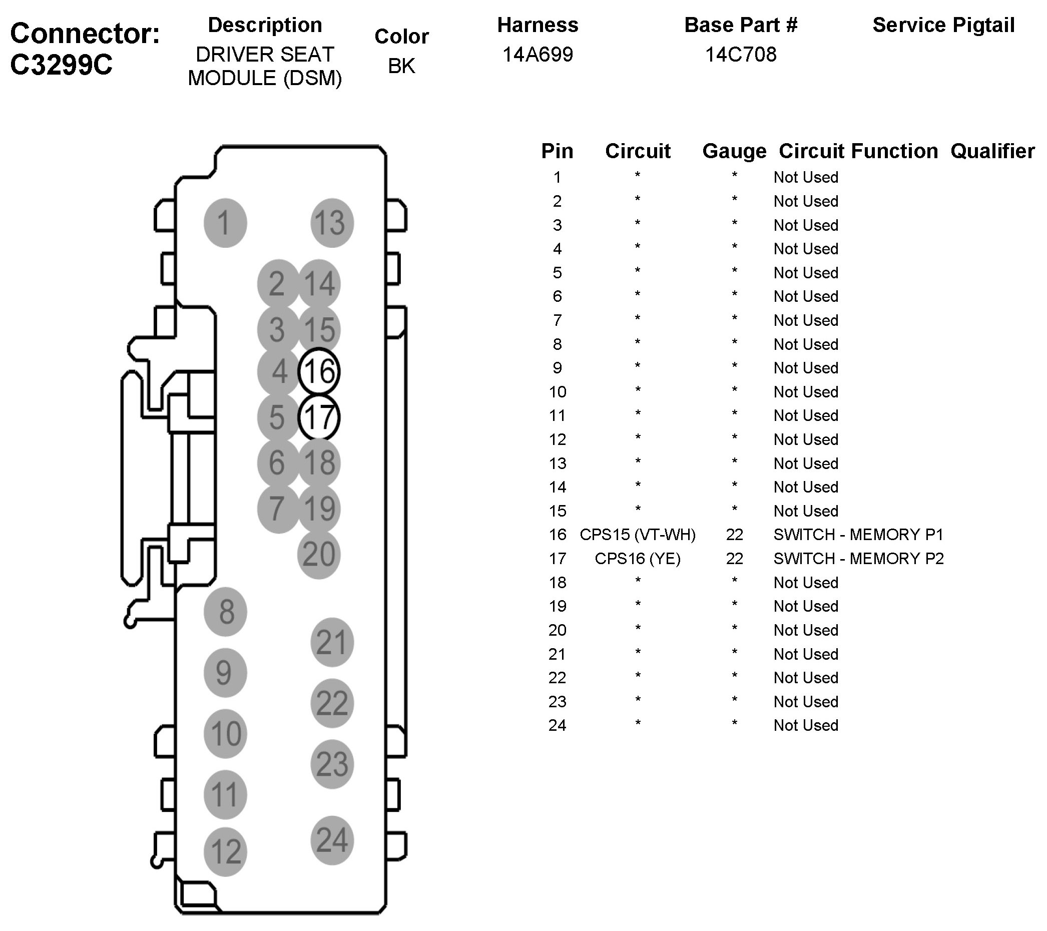 Factory service manual diagram
