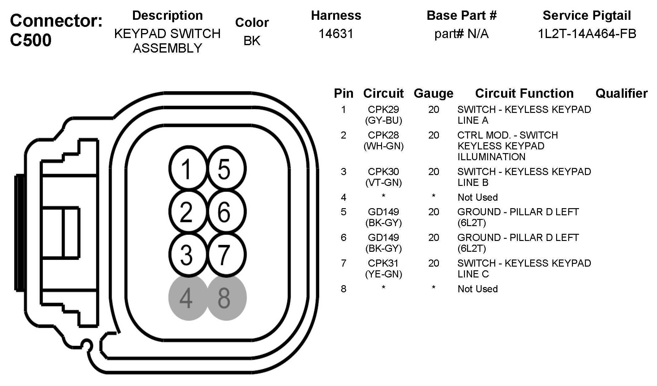 Factory service manual diagram