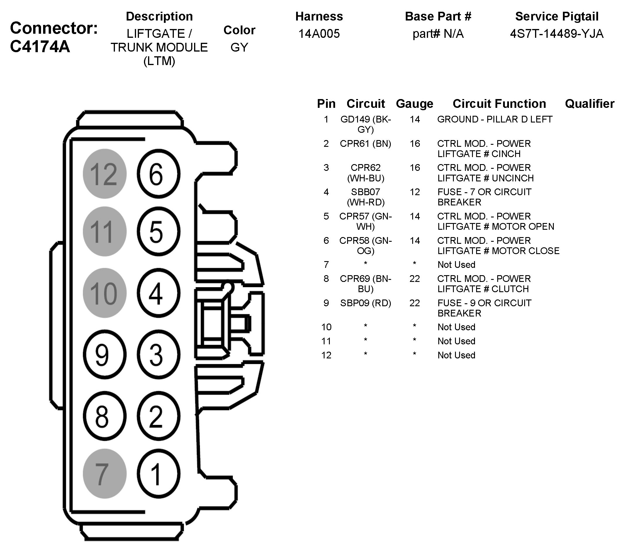 Factory service manual diagram